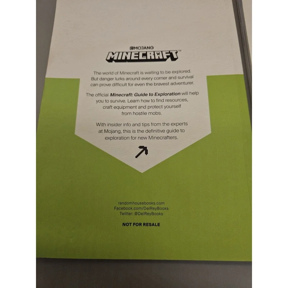 Minecraft Guide Book Collection,‎ Set Of 2 Exploration And  The Nether & The End